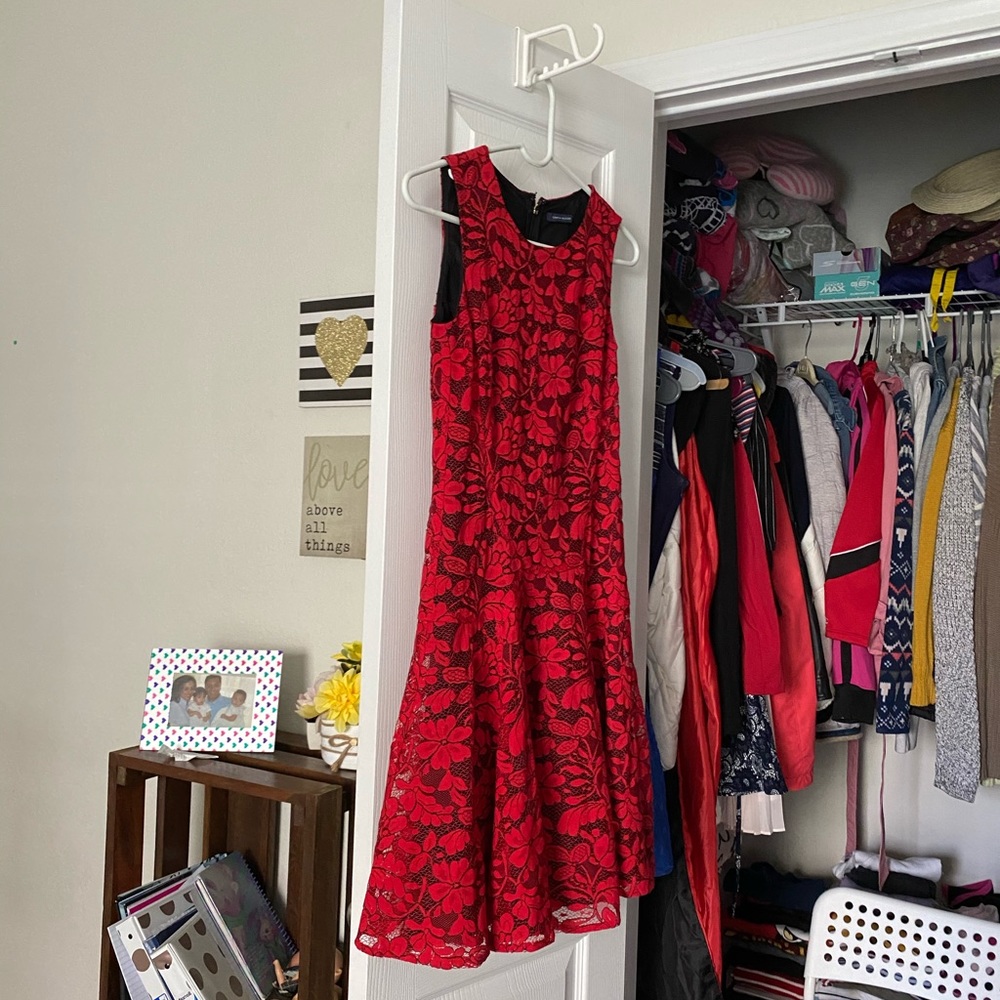 Red Tommy Hilfiger dress